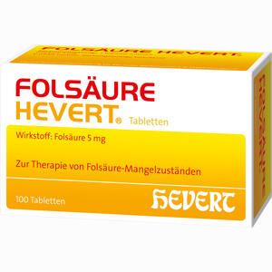 Folsäure Hevert Tabletten 100 Stück