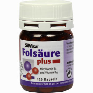 Folsäure Plus Kapseln  120 Stück - ab 8,58 €