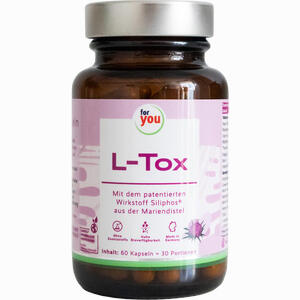 For You L- Tox - Leber Detox Kapseln  60 Stück - ab 22,74 €