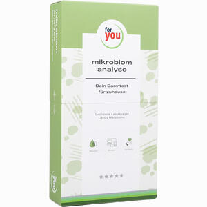 For You Mikrobiom Analyse - Darmtest für Zuhause 1 Stück - ab 143,95 &euro;