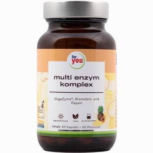 For You Multi Enzym Komplex 60 Stück - ab 16,19 &euro;