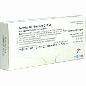 Formica D3 Formica D15 Ampullen 8 x 1 ml - ab 23,48 €