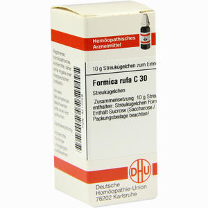 Formica Rufa C30 Globuli 10 g - ab 8,20 €