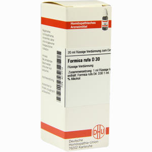 Formica Rufa D30 Dilution 20 ml - ab 8,76 €