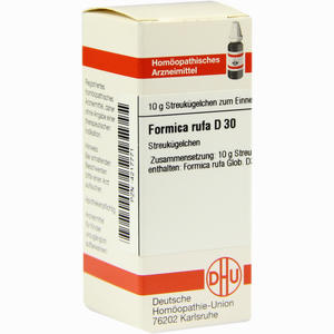 Formica Rufa D30 Globuli 10 g - ab 8,20 €