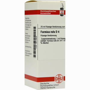 Formica Rufa D4 Dilution 20 ml - ab 0,00 €
