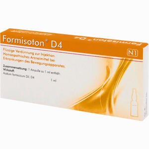 Formisoton D4 Ampullen 10 x 1 ml - ab 15,08 €