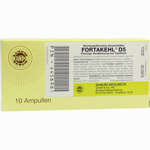 Fortakehl D5 Ampullen 10 x 1 ml - ab 32,08 €