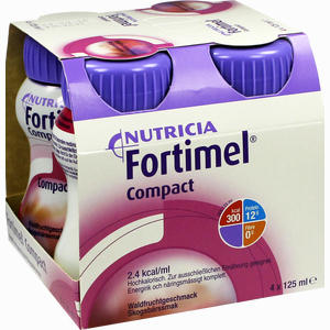 Fortimel Compact 2.4 Waldfruchtgeschmack Fluid 4 x 125 ml - ab 0,00 &euro;