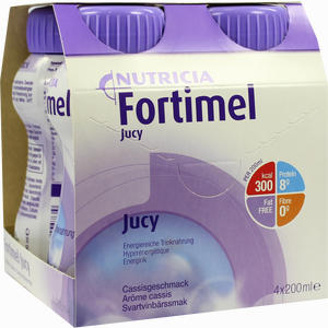 Fortimel Jucy Cassisgeschmack Fluid 4 x 200 ml - ab 0,00 &euro;