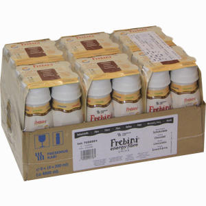 Frebini Energy Fibre Drink Kakao Trinkflasche Fluid 6 x 4 x 200 ml - ab 51,95 €