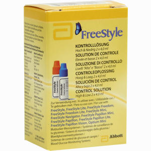 Freestyle Kontroll- Lösung  2 Stück - ab 0,00 &euro;