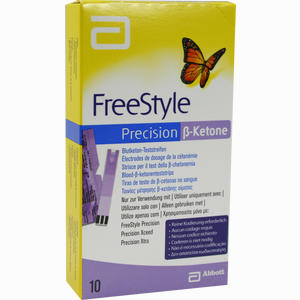 Freestyle Precision ß- Ketone Blutketon- Teststreifen  10 Stück - ab 29,05 &euro;