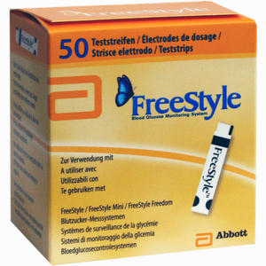 Freestyle Teststreifen  Abbott GmbH 50 Stück - ab 0,00 €