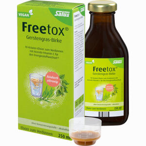 Freetox Gerstengras- Birke 10- Kräuter- Elixier Bio  250 ml - ab 0,00 €