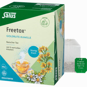 Freetox Tee Goldrute Kamille Bio Salus Filterbeutel 40 Stück - ab 6,75 &euro;
