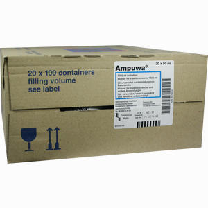 Fresenius Ampuwa Frekaflasche 100ml Infusionslösung 20 x 50 ml - ab 0,00 &euro;