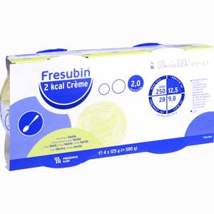Fresubin 2kcal Creme Vanille Fluid 4 x 125 g - ab 7,95 €