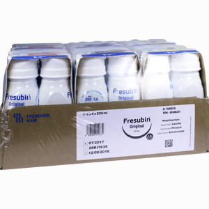 Fresubin Original Drink Mischkarton Trinkflasche Lösung 24 x 200 ml - ab 0,00 €