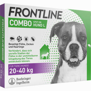 Frontline Combo Spot On Hund L Lösung Zum Auftragen Auf die Haut  3 Stück - ab 25,20 €