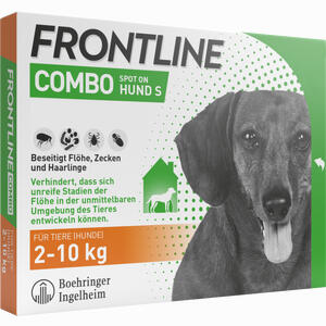 Frontline Combo Spot On Hund S Lösung Zum Auftragen Auf die Haut  3 Stück Frontline Combo Spot On Hund S Lösung Zum Auftragen Auf die Haut  3 Stück