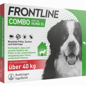 Frontline Combo Spot On Hund Xl Lösung Zum Auftragen Auf die Haut  3 Stück - ab 31,62 €
