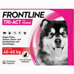 Frontline Tri- Act Lösung Zum Auftropfen für Hunde 40- 60kg 6 Stück - ab 58,79 €
