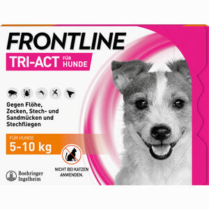 Frontline Tri- Act Lösung Zum Auftropfen für Hunde 5- 10 Kg 6 Stück Frontline Tri- Act Lösung Zum Auftropfen für Hunde 5- 10 Kg 6 Stück