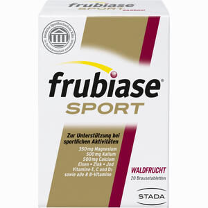 Frubiase Sport Waldfrucht Brausetabletten 20 Stück - ab 12,95 €