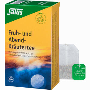 Früh- und Abend- Kräutertee Bio Salus Filterbeutel 15 Stück - ab 0,00 €