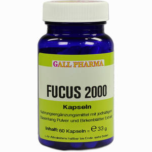 Fucus 2000 Kapseln  60 Stück - ab 0,00 &euro;