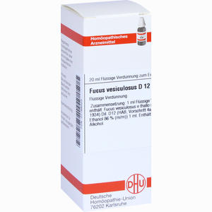 Fucus Vesicul D12 Dilution 20 ml - ab 8,59 €