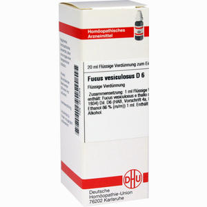 Fucus Vesicul D6 Dilution 20 ml - ab 9,08 €