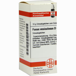 Fucus Vesicul D6 Globuli 10 g - ab 7,66 €