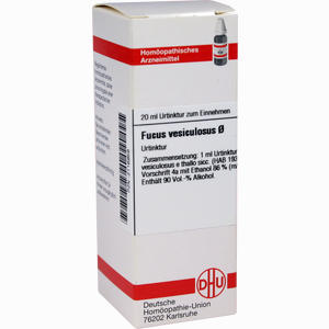 Fucus Vesicul Urtinktur D 1 Dilution 20 ml - ab 11,25 €