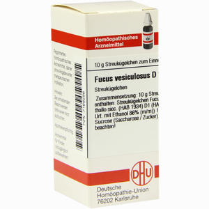 Fucus Vesiculosus D 1 Globuli 10 g - ab 7,97 €