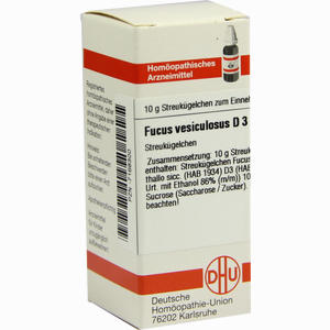 Fucus Vesiculosus D3 Globuli 10 g - ab 8,09 €