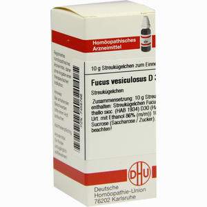 Fucus Vesiculosus D30 Globuli 10 g - ab 8,20 €