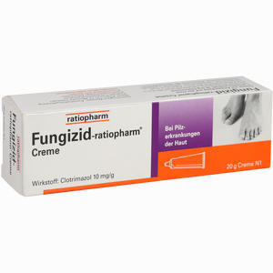 Fungizid- Ratiopharm Creme  20 g - ab 2,57 €