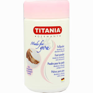 Fusspuder Streudose Titania  100 g - ab 0,00 &euro;
