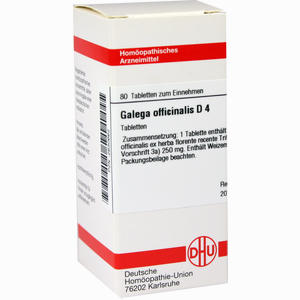 Galega Offic D4 Tabletten 80 Stück - ab 8,70 €