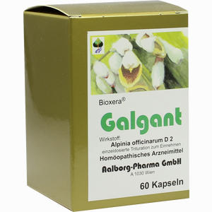 Galgant Kapseln 60 Stück - ab 0,00 &euro;