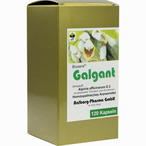 Galgant Kapseln 120 Stück - ab 27,84 €
