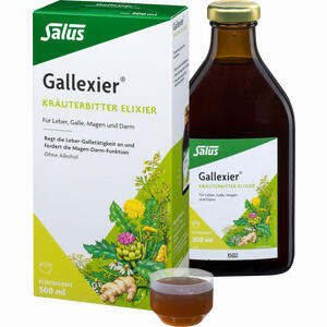 Gallexier Kräuterbitter Elixier Salus Flüssigkeit 500 ml - ab 12,60 €