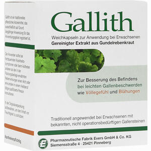Gallith Kapseln 100 Stück