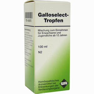 Galloselect- Tropfen  100 ml - ab 16,95 €