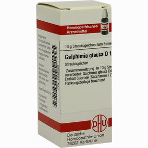 Galphimia Glauca D12 Globuli 10 g - ab 7,66 €