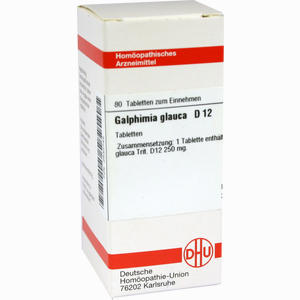 Galphimia Glauca D12 Tabletten 80 Stück - ab 8,88 €