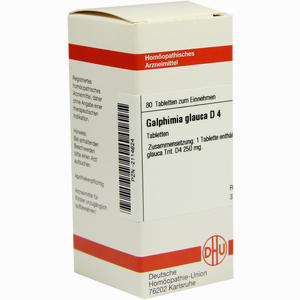 Galphimia Glauca D4 Tabletten 80 Stück - ab 8,82 €