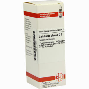 Galphimia Glauca D6 Dilution 20 ml - ab 8,82 €